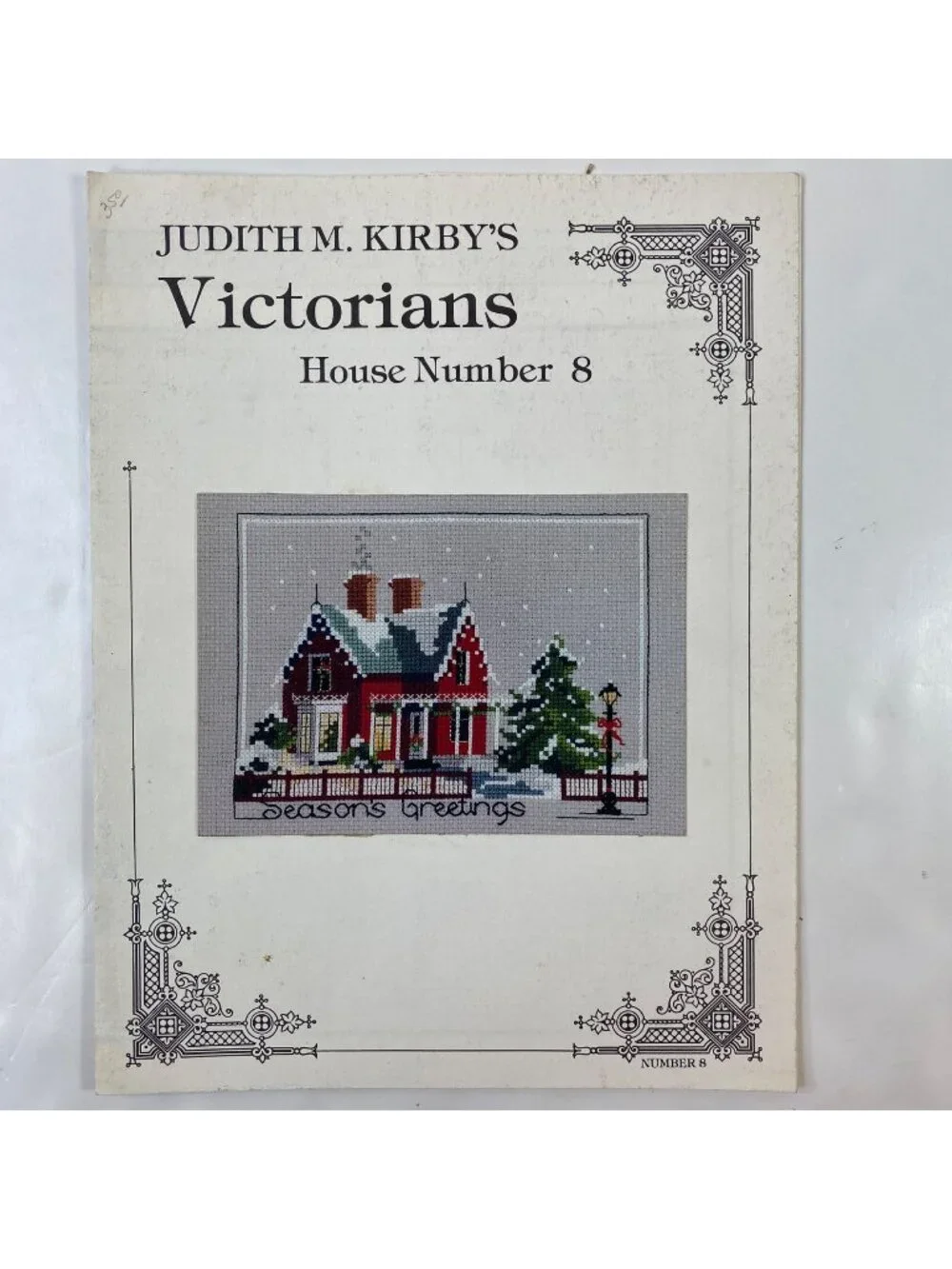 Judith M. Kirbys Victorians House Number 8 Cross Stitch Chart Pattern Booklet